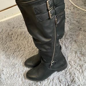 Black High Boot
